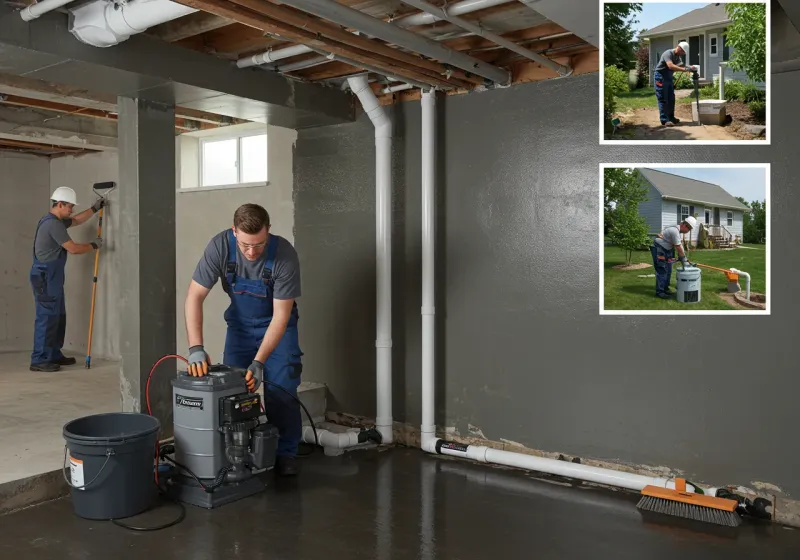 Basement Waterproofing and Flood Prevention process in Earle, AR